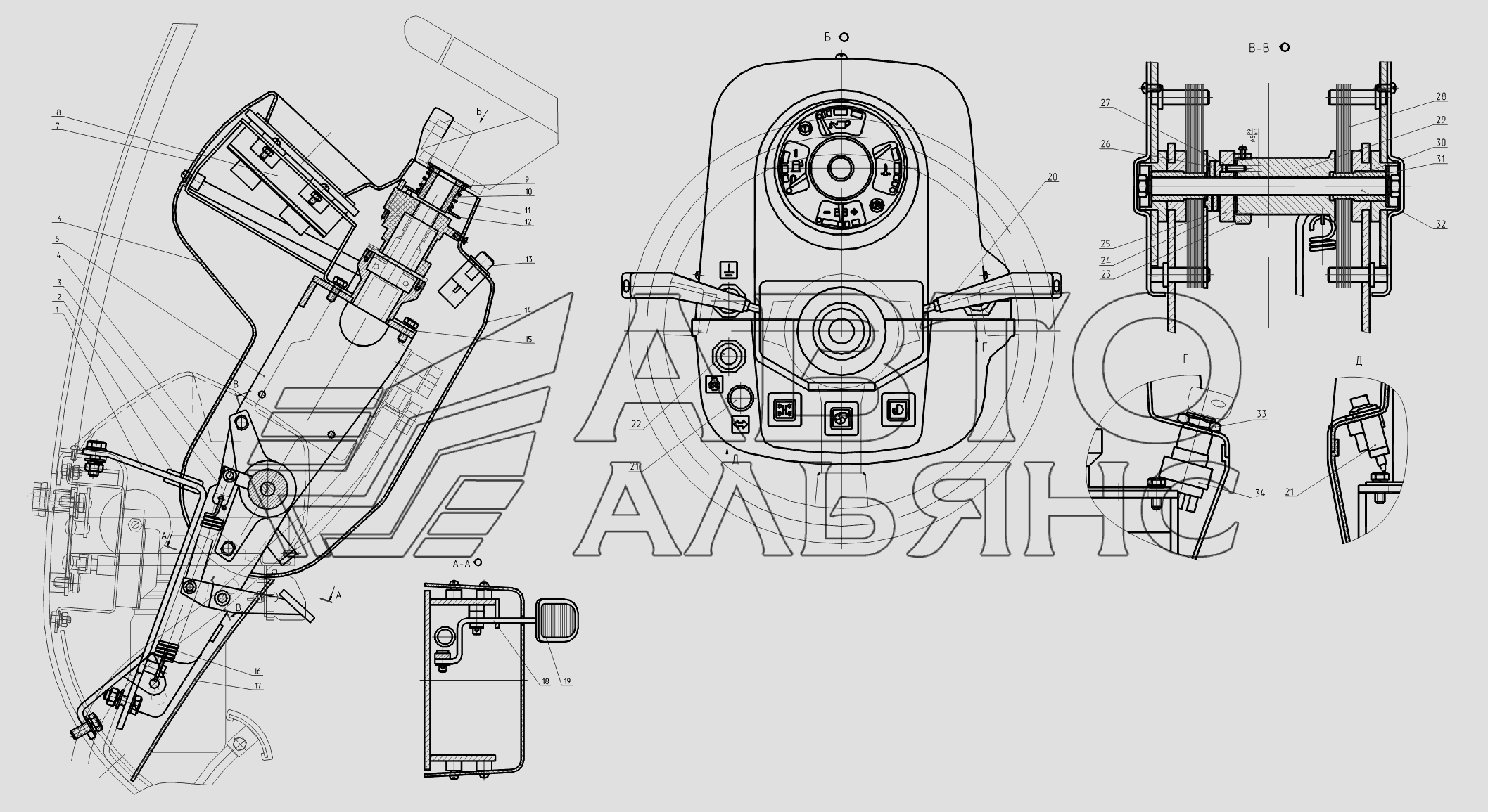 - Колонка рульова Steering Column