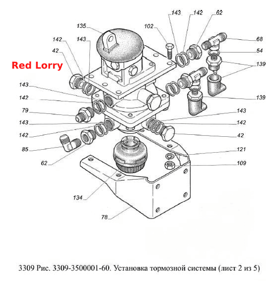 Встановлення приводу гальмівної системи