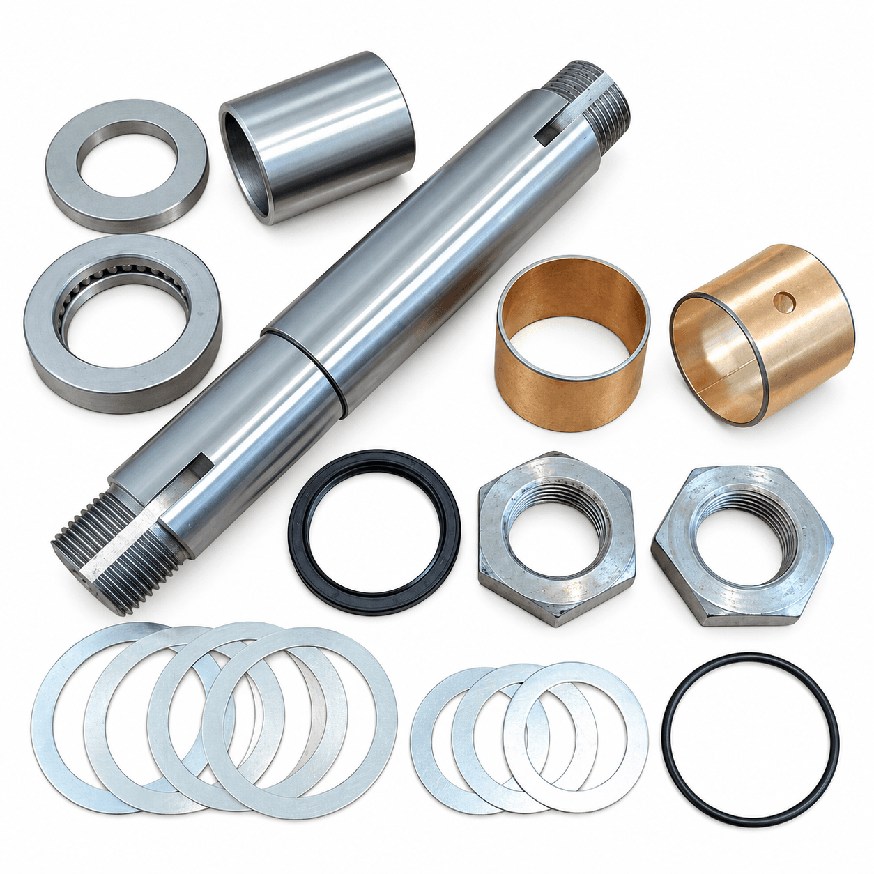Шкворінь ЛАЗ 4207 ЛіАЗ 5256 у зборі, комплект на кулак максимальний, 5256-3001019 СБ-М
