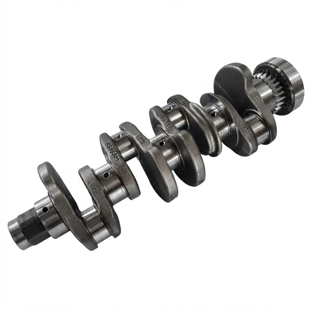Коленчатый вал двигателя Cummins ISF2.8, артикул 5443207F (ГАЗель, Соболь)