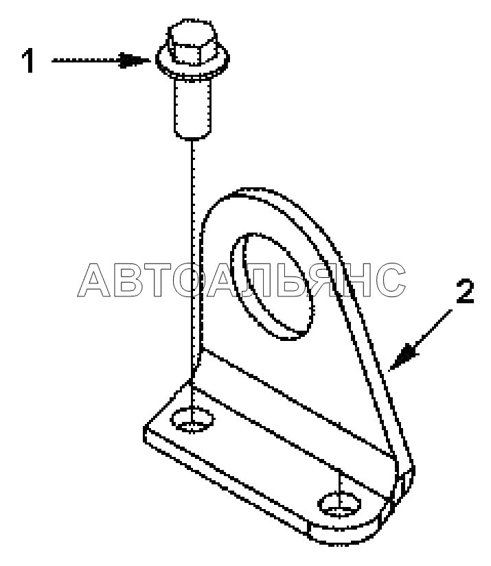 LA Engine Lifting Eye Set