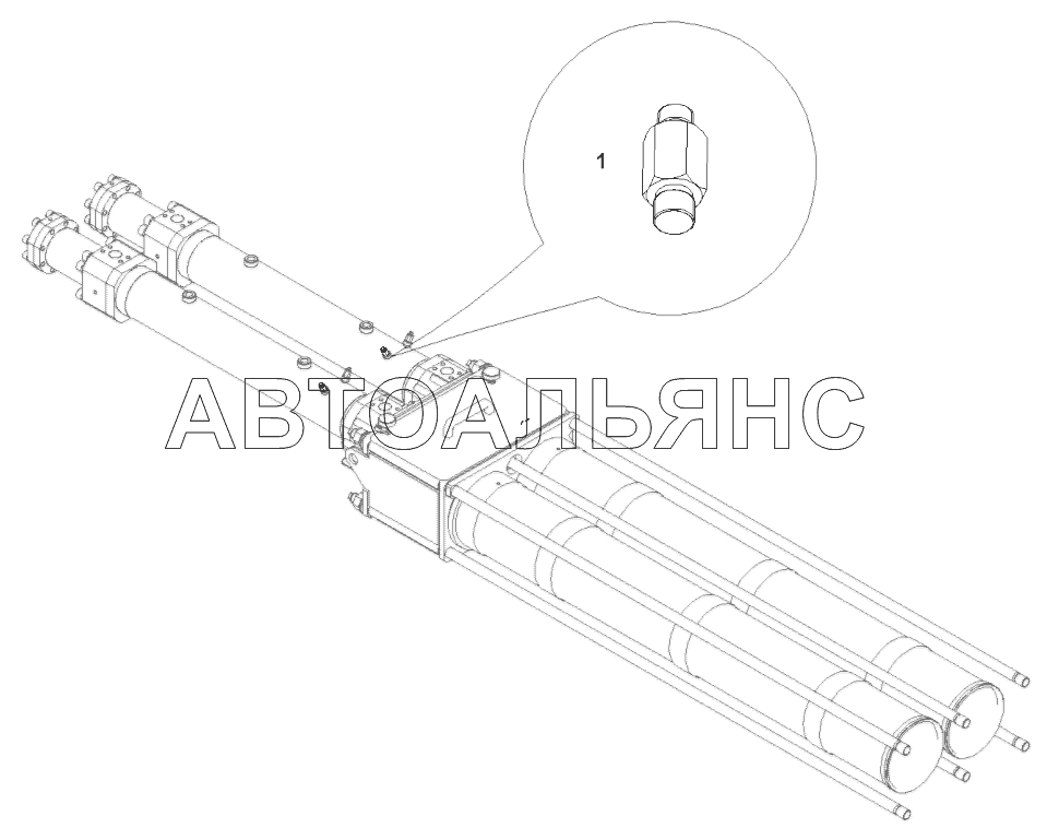12592440 Proximity switch GP, oil cylinder