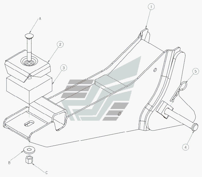 DRAPER HEADER SUPPORTS