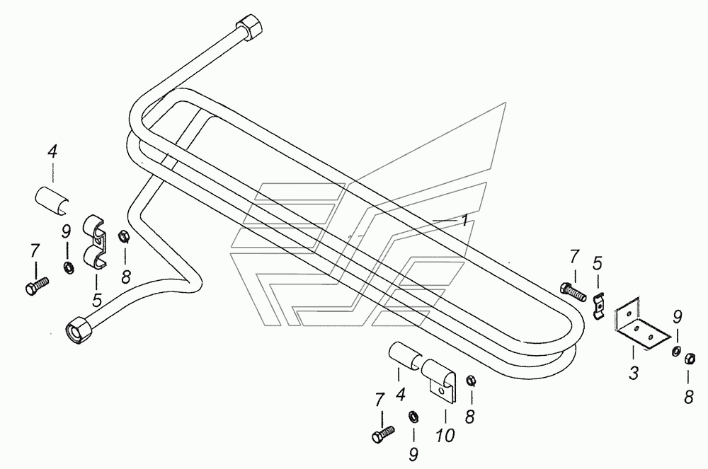 5297-3506180-76 Установка охладителя