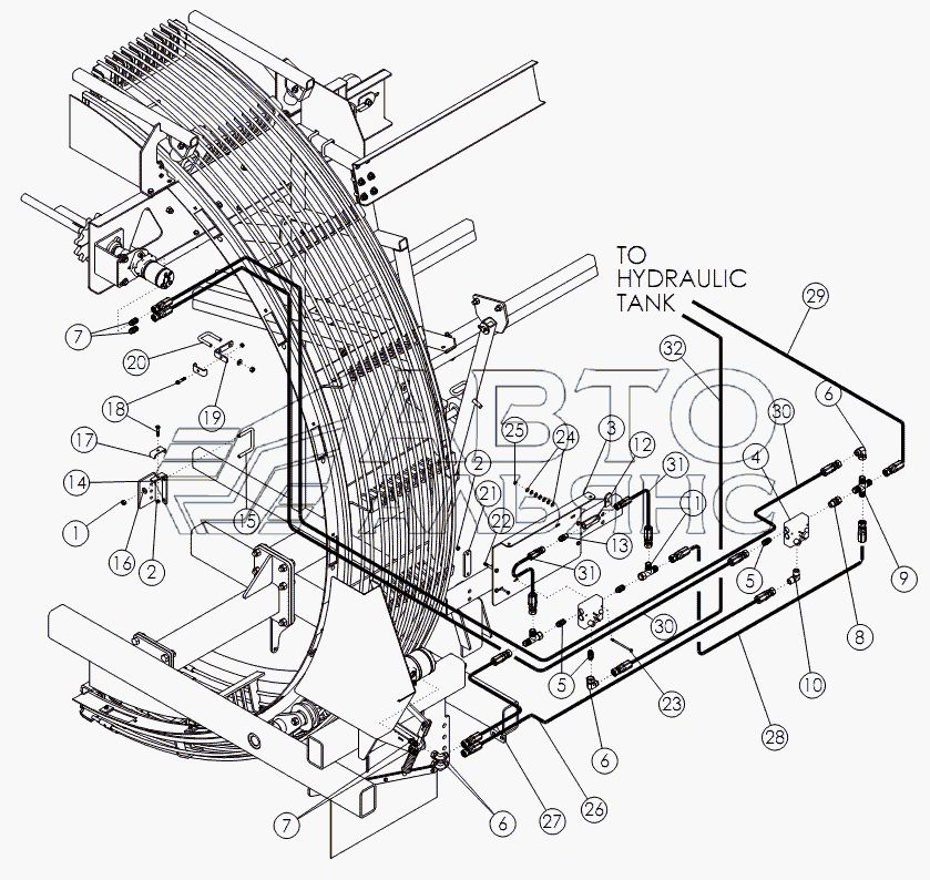 SELF-CONTAINED HYDRAULIC SYSTEM