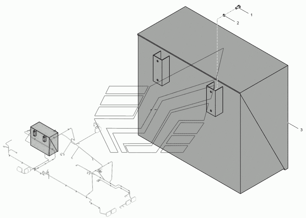 744Р-3749000-2 Контейнер