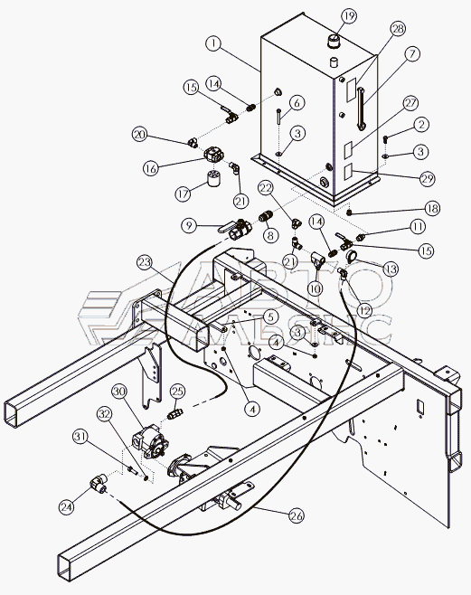 HYDRAULIC TANK