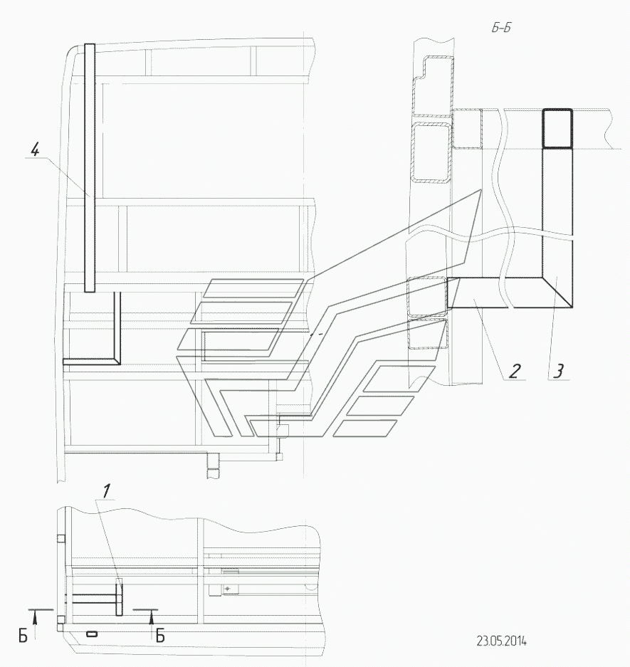 5299-312-5601510 - Доработка каркаса мотоотсека