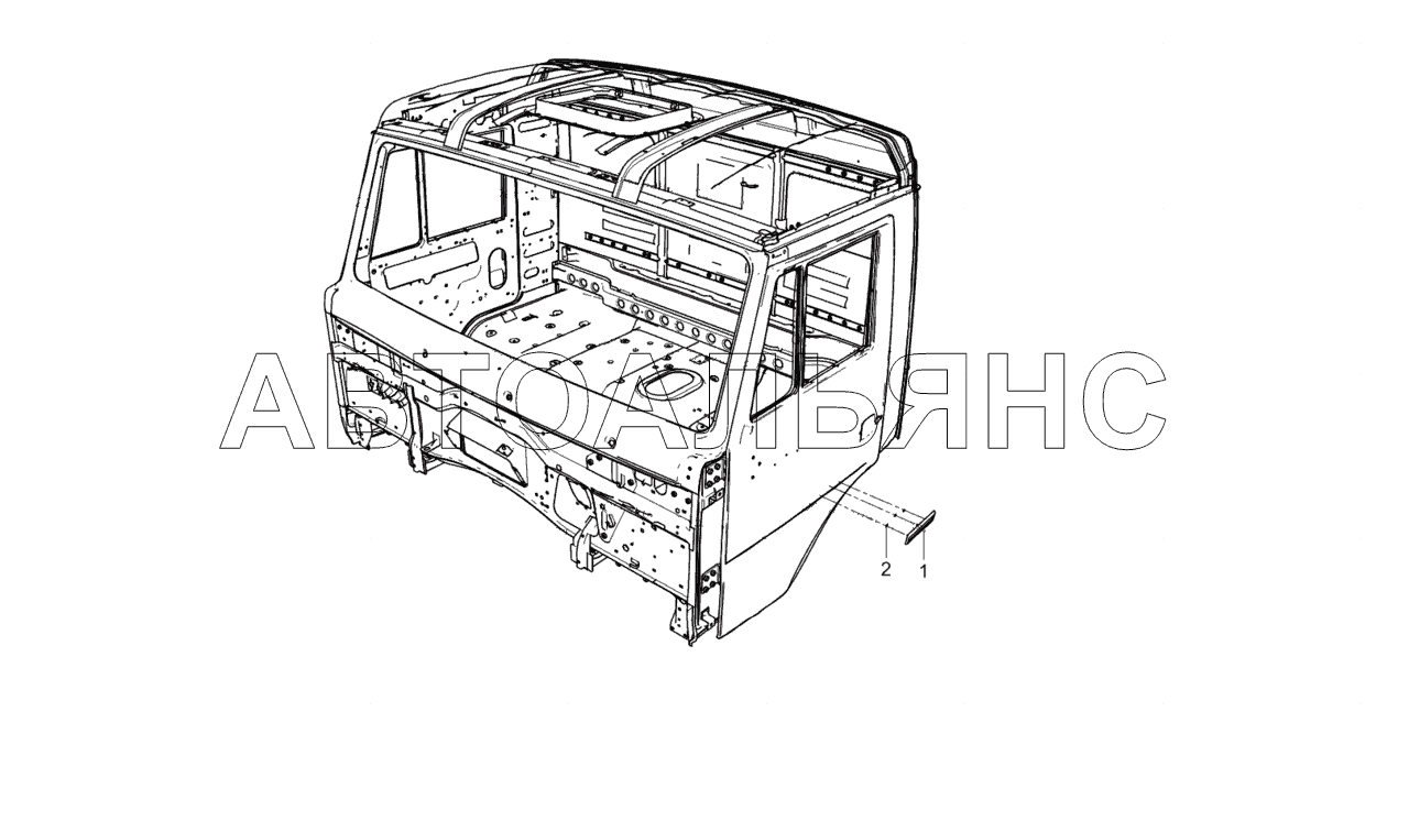 4308-8212008-01 Установка заводских боковых знаков