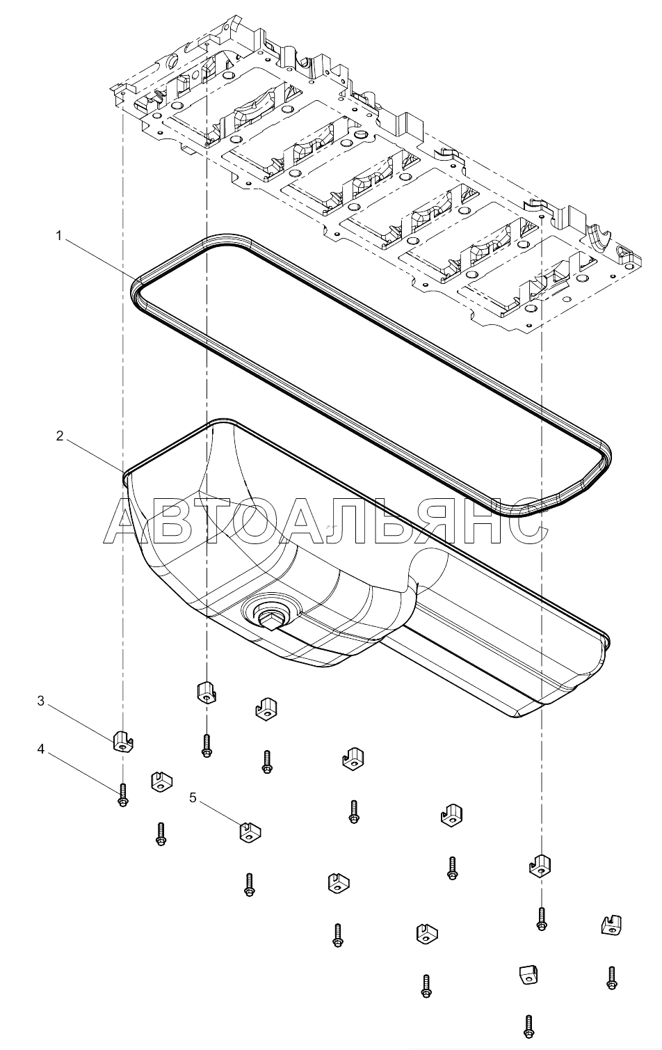 Oil Pan Set