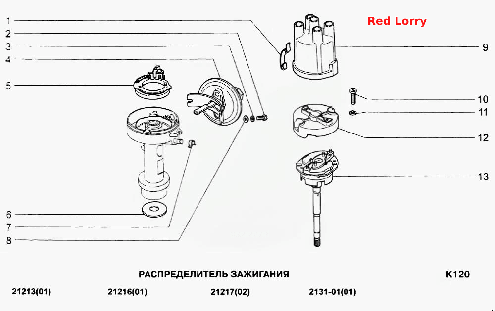 Распределитель зажигания