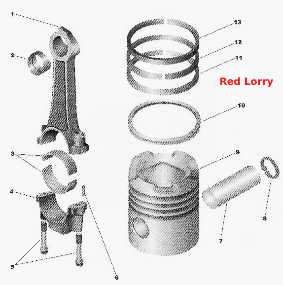 PISTON AND C0NNROD