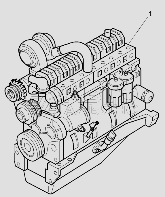 ENGINE - MF7272, MF7274