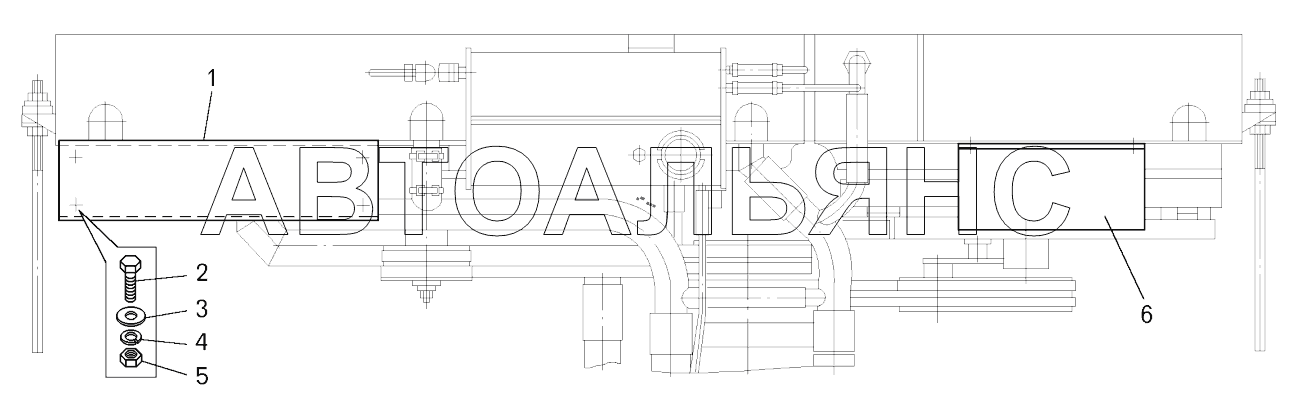 Установка площадок моторного отсека;Mounting of the engine compartment bays