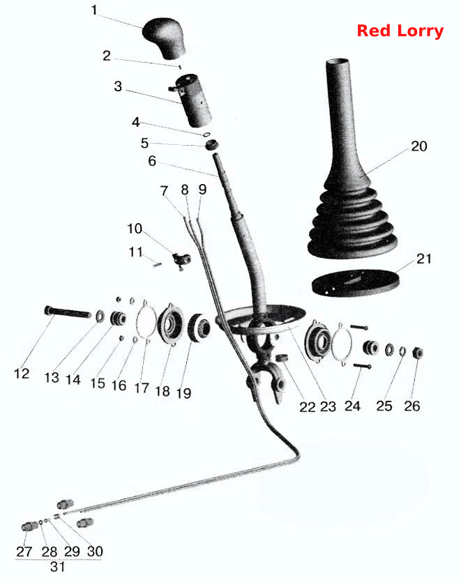 Рычаг 64221-1703410-01
