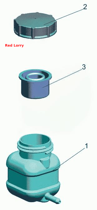 Бачок 64221-1602560