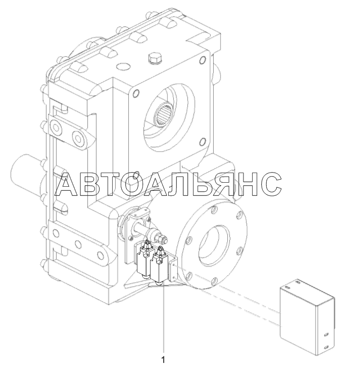 11058651 Switch GP, transfer case