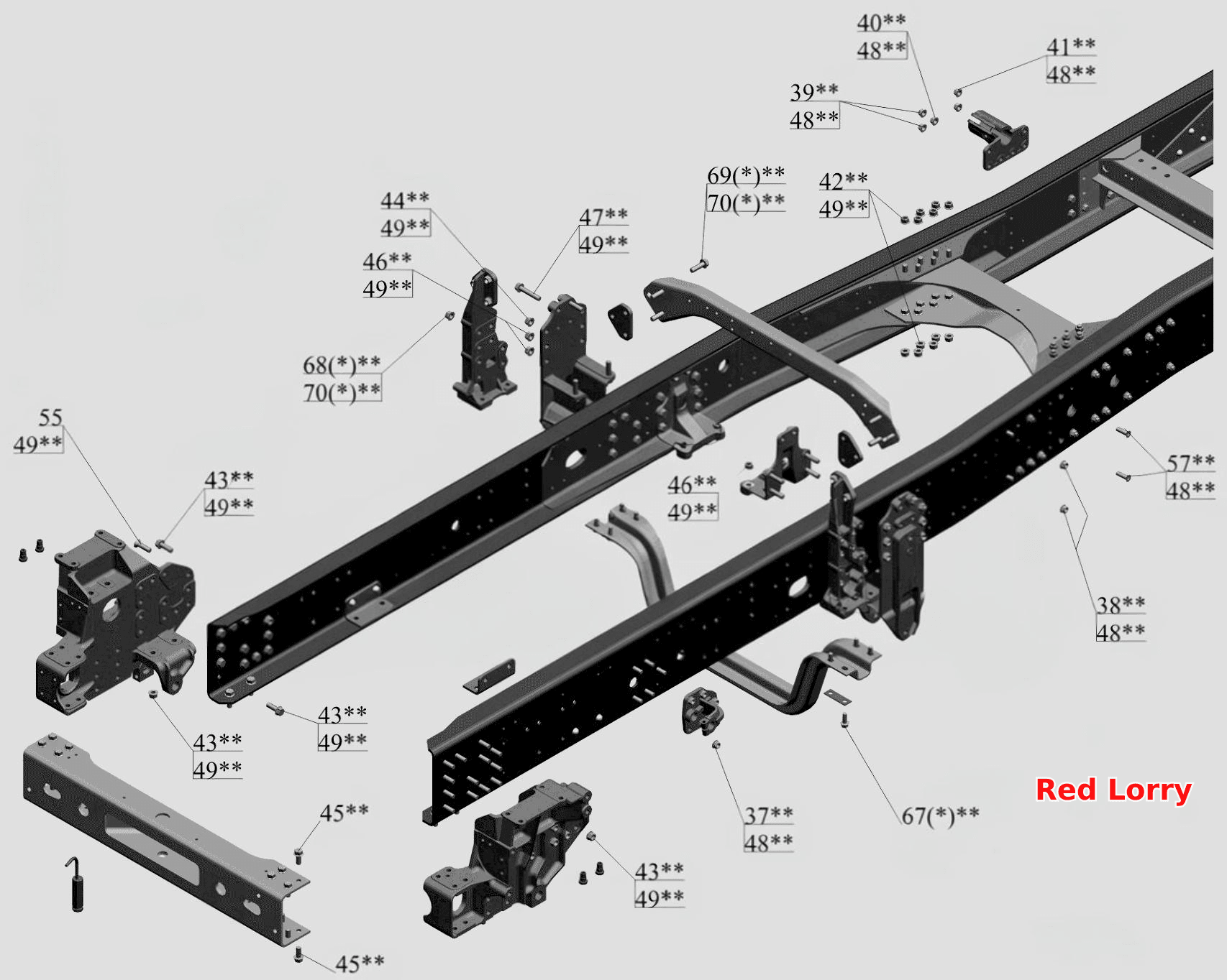 Рамы 650119-2800010 (650119-2801002)
