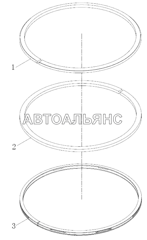 Piston ring assembly
