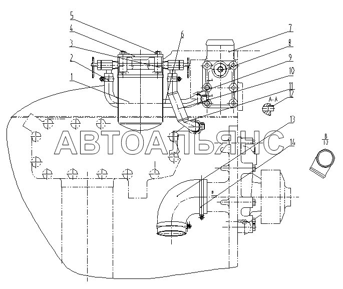COOLANT PIPING AND CORROSION RESISTOR GROUP