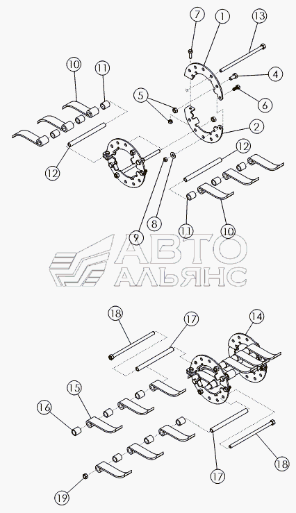STEEL CUP FLAILS №1 DRUM REVERSE