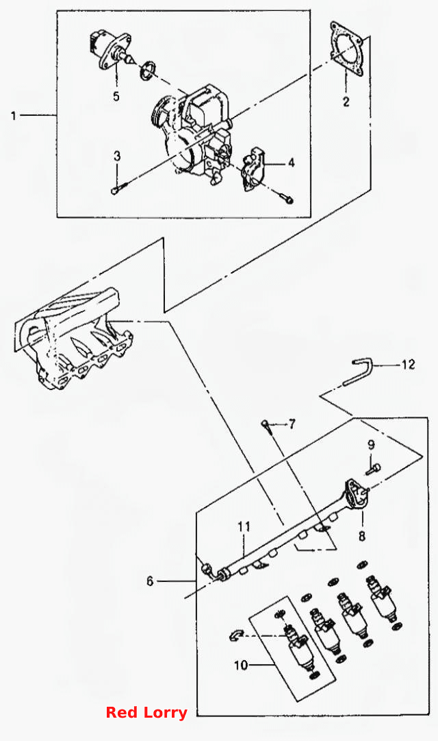 Система впрыска топлива (1.5 DOHC)