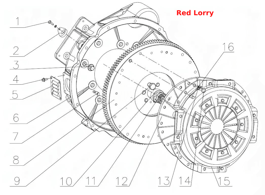 F51J2-1600000/01 Power Output Assembly