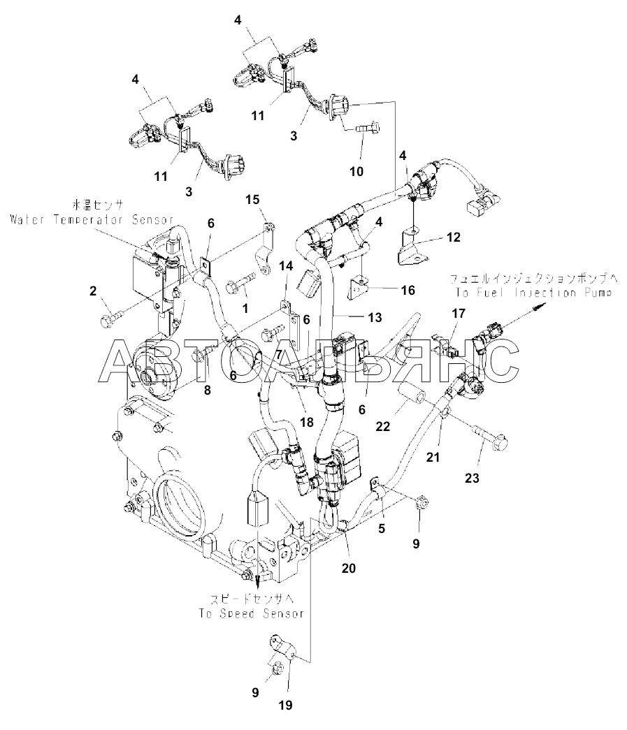 WIRING (ENGINE HARNESS)