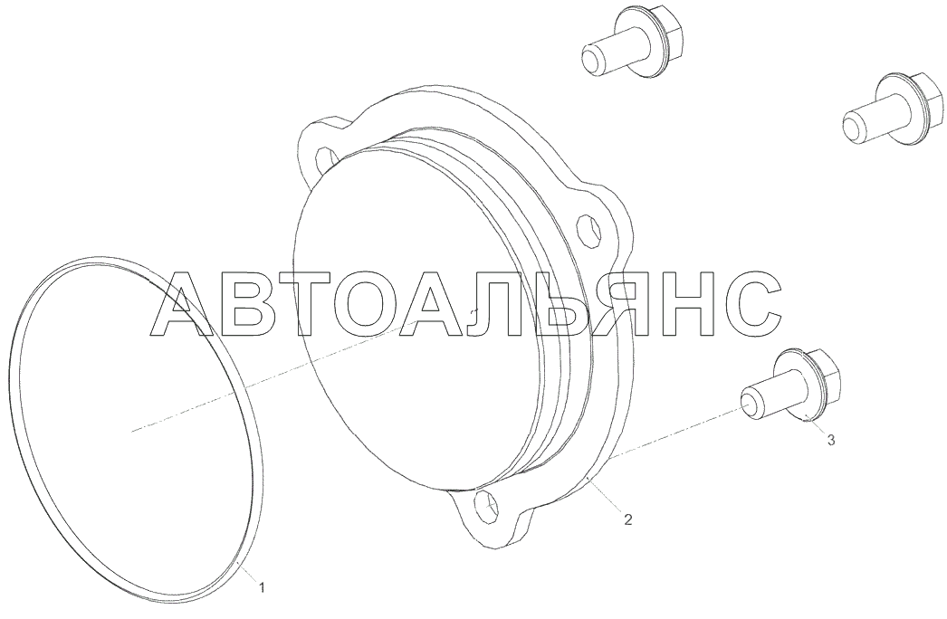 Установка заглушки 53404.1111005