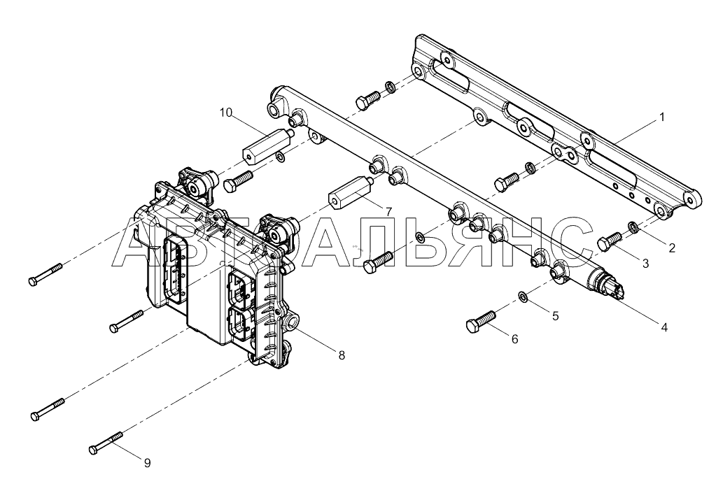 Комбинированная группа системы Common Rail