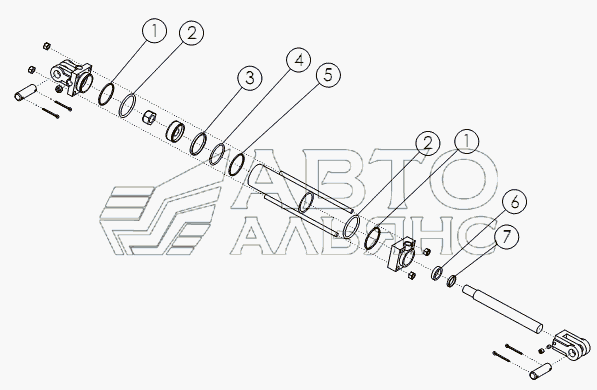 HYDRAULIC CYLINDER: 3 X 8 №63499