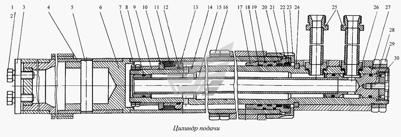Цилиндр подачи