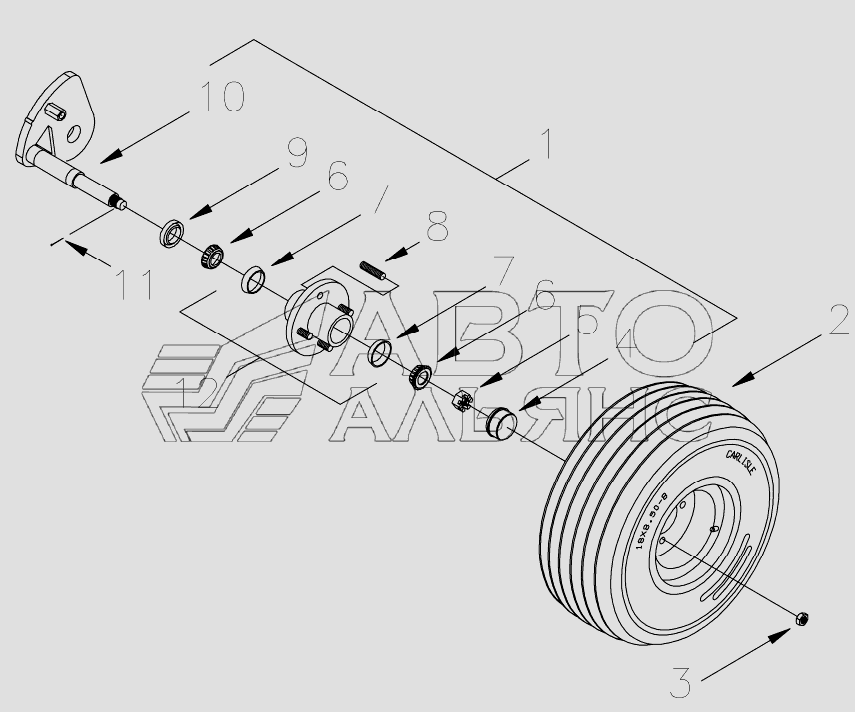 TIRE/WHEEL ASSEMBLY
