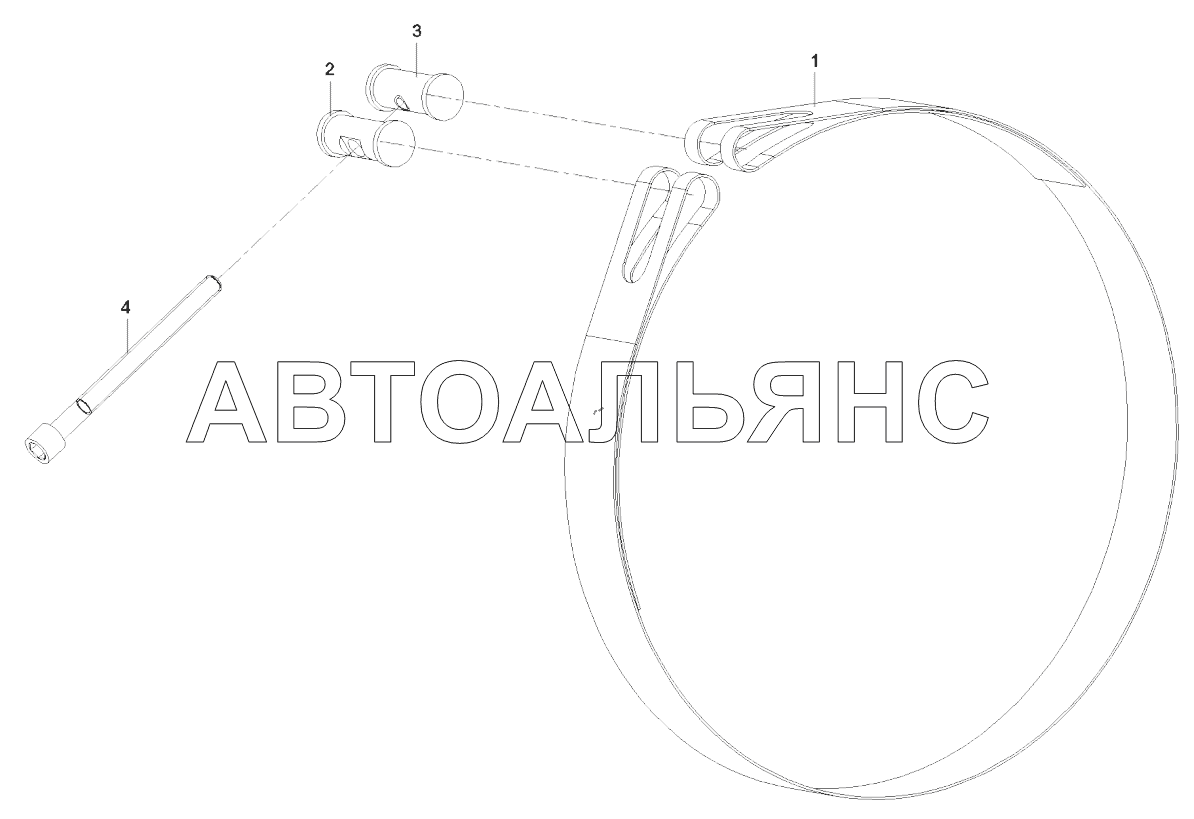 Бандаж GP, воздушный резервуар