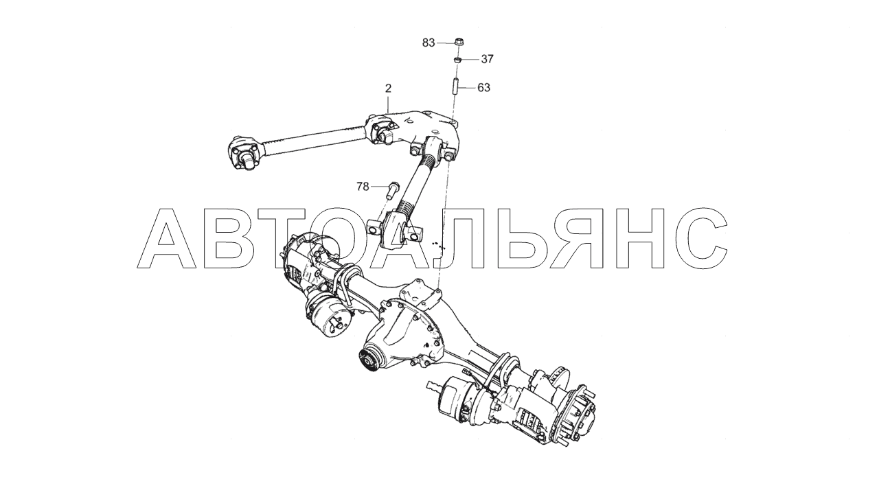 3297-2900002-50 Установка задней подвески