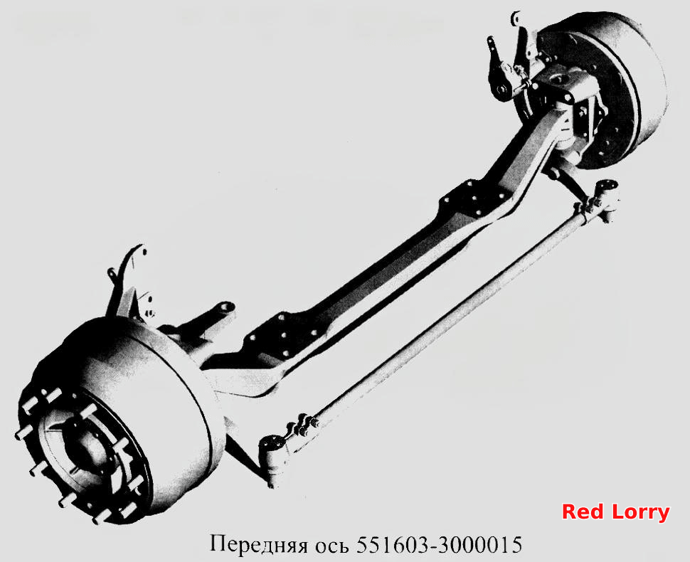 Передняя ось