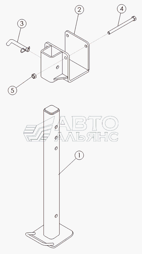 HARVESTER STAND №63397 (OPTIONAL)