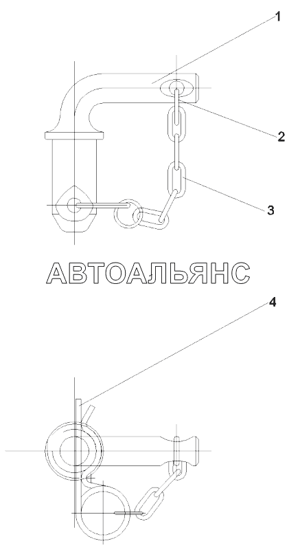 Штифт GP, верхний