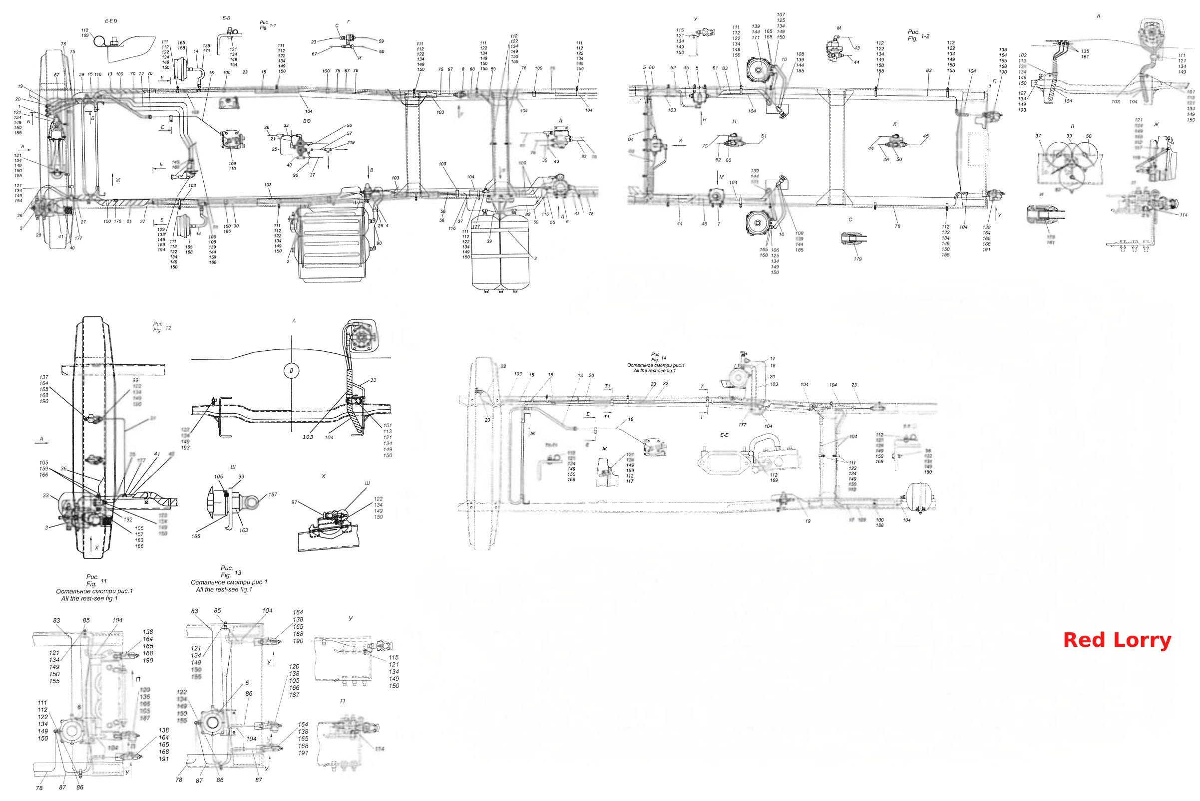 4326-3500006-86 Установка пневмотормозов