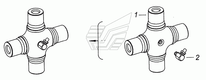53205-2205026-10 Крестовина карданного вала