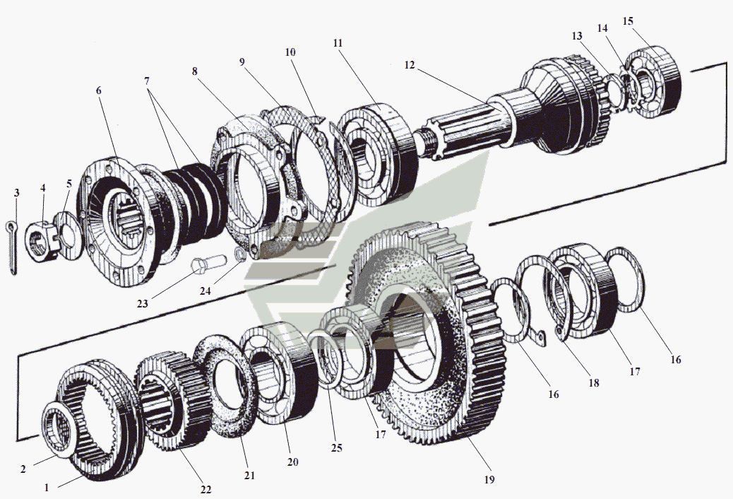 - - Передача гидромеханическая