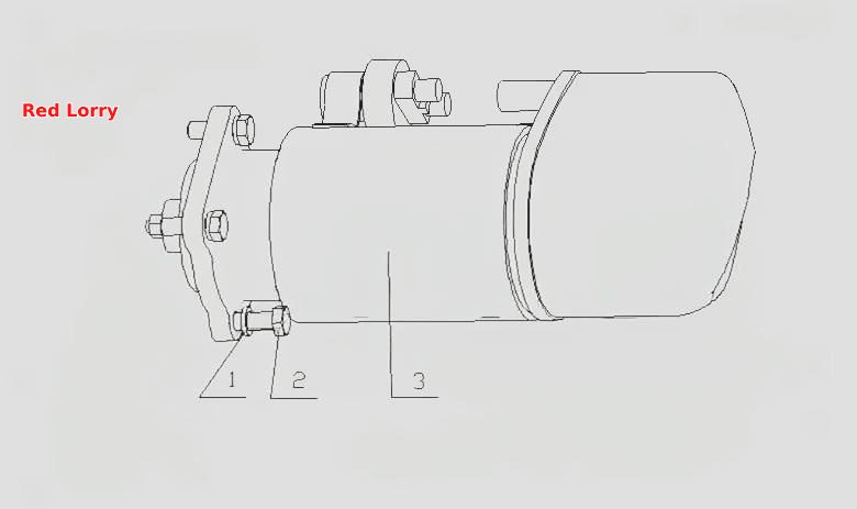 M3020- Стартер в сборе