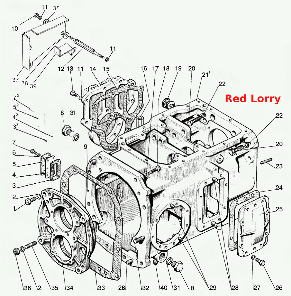 Коробка передач 112-1700010-А (16F+8R)