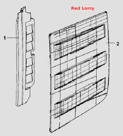 Left Side Wall Window Subassembly