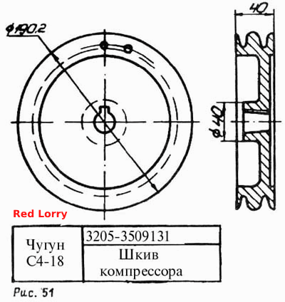 Шкив компрессора