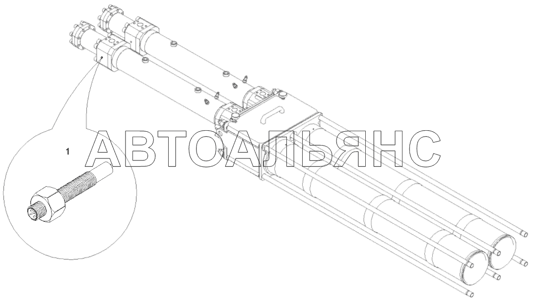 12670870 Proximity switch GP, oil cylinder