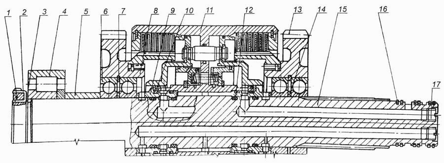 Вал реверса 6507-1701081