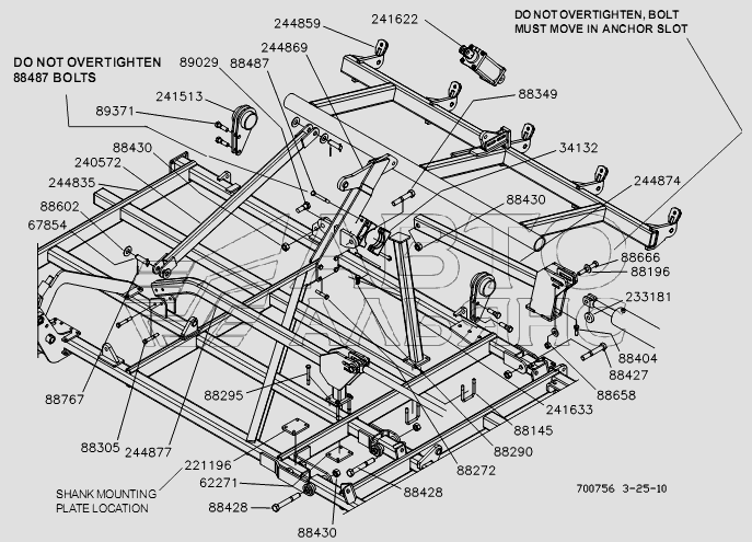 RIGHT INNER WING ASSEMBLY - 60 FT