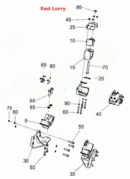 5490-1001005-05 Установка силового агрегата