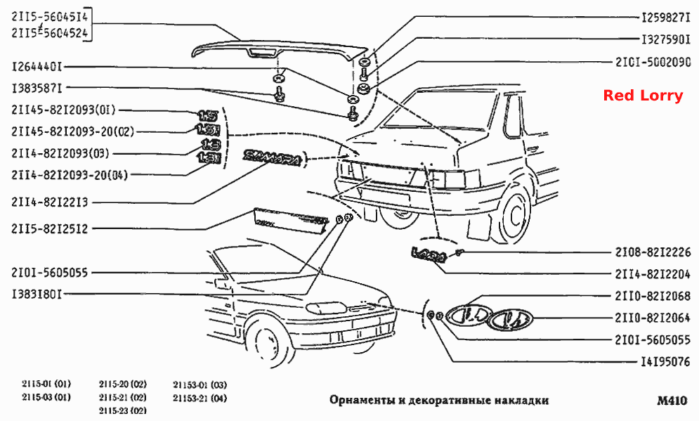 Орнаменты и декоративные накладки